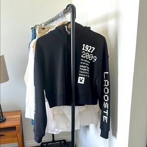 Lacoste Cropped Hoodie (limited edition)